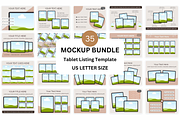 Digital Tablet Mockup Templates, an iPad Mockup by NoemieDesigns (Thumbnail 1 of 5)