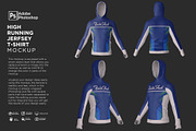 High Running Jersey Hood Mockup, a Shirt Mockup by Nanggroe Scripting (Thumbnail 1 of 9)