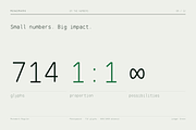 Monomark - Professional Monospace, a Sans Serif Font by HipFonts (Thumbnail 5 of 17)