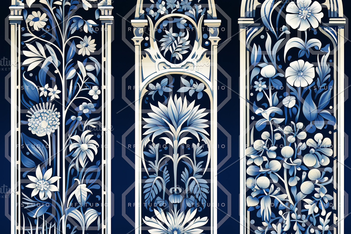 EXOTIC DÉCOR. Seamless Patterns, a Texture Illustration by RefinedFantasyStudio (Photo 3 of 9)