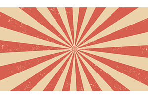 Circus and spiral retro ray, a Decorative Illustration by Buch&Bee