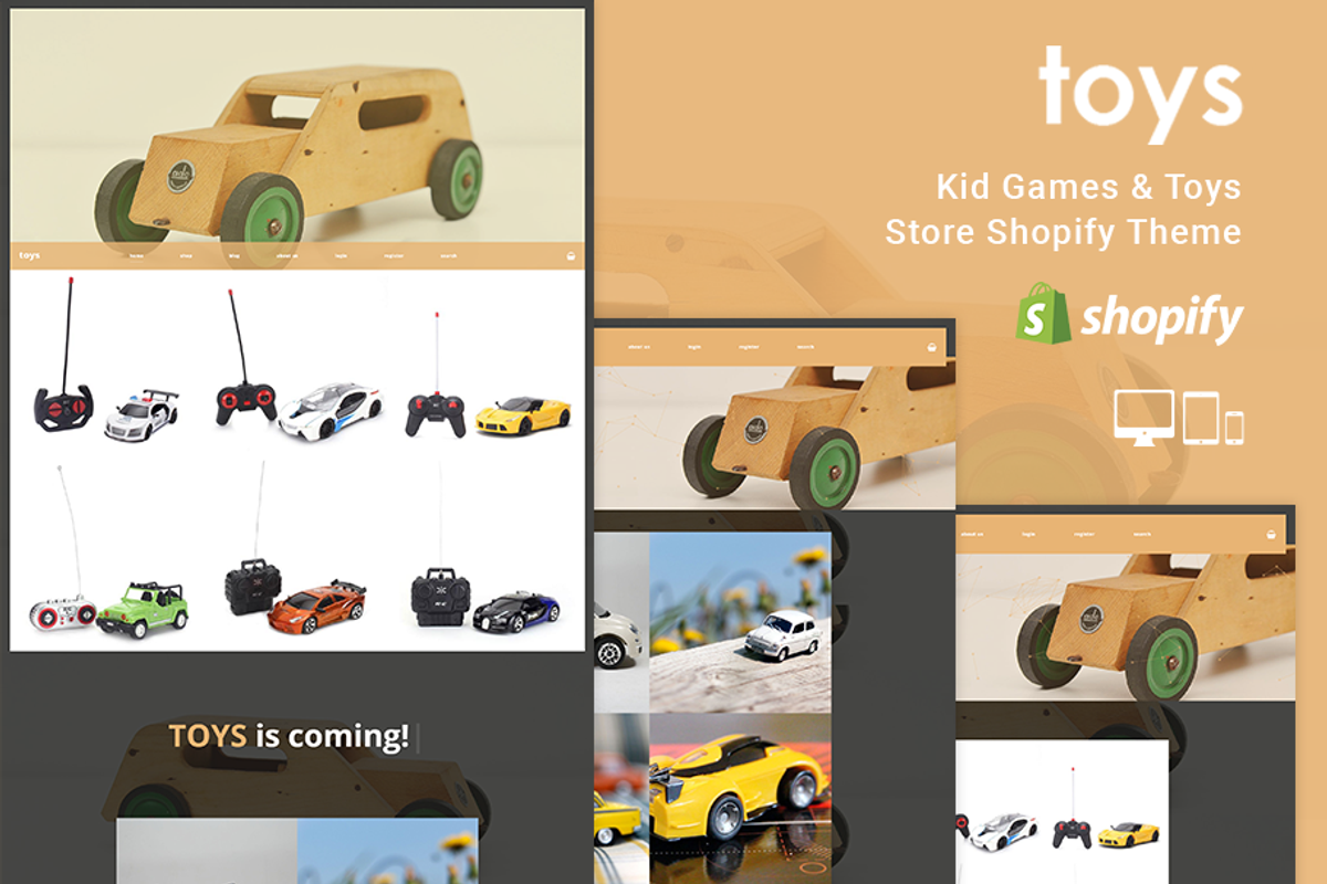 Toys Store Section Shopify Theme, a Shopify Template by ThemeTidy Shopify Agency