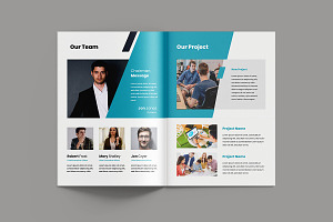 Company Brochure Layout Template.