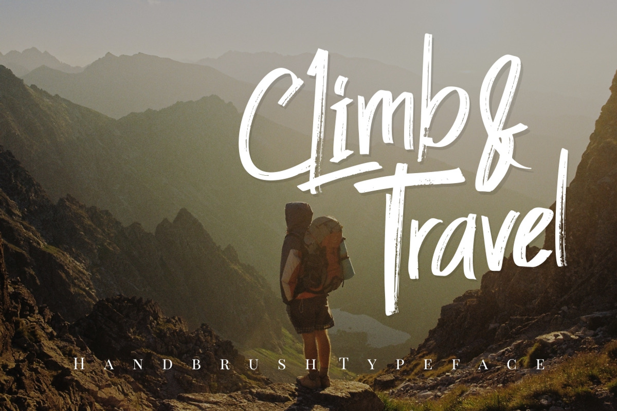 Slatter - Handbrush Font preview 8