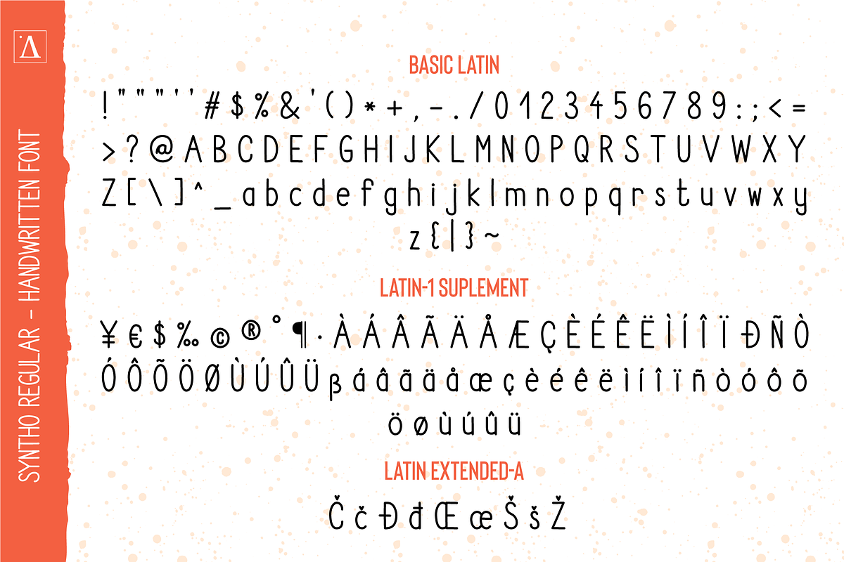Syntho Display Handwritten Font, a Handwritten Font by Arubi Art (Photo 5 of 6)