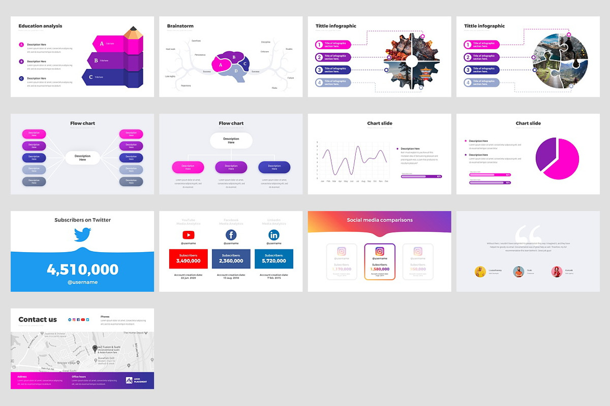Business Clean Proposal, a Presentation Template by Evgeny Bagro (Photo 5 of 7)