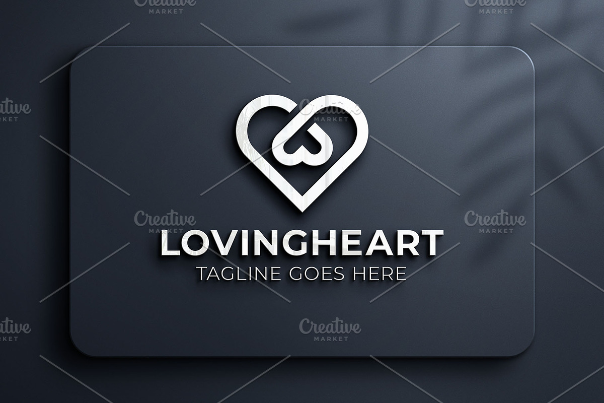 Loving Heart Logo Template, a Branding & Logo Template by Logo Lab (Photo 4 of 4)
