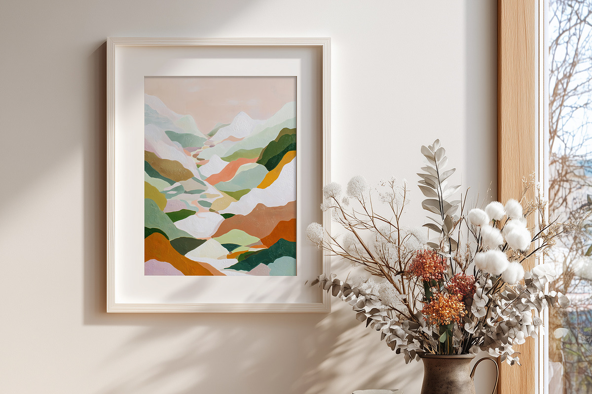 Abstract Landscape Illustration, a Decorative Illustration by Housui Patterns (Photo 9 of 12)