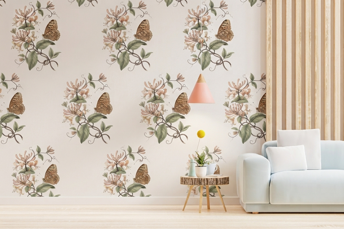 Vintage Botanical Butterflies, a Decorative Illustration by youtoview (Photo 15 of 15)
