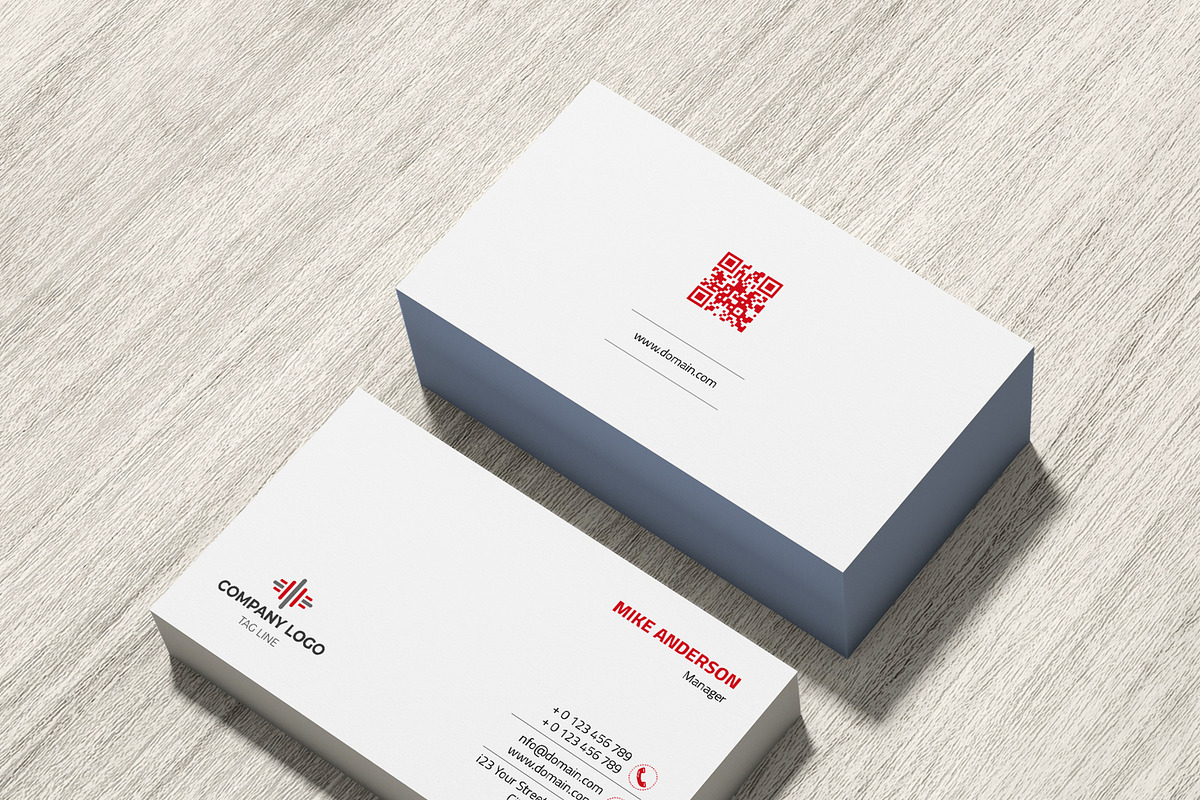 Minimal Business Card, a Business Card Template by designSultan (Photo 3 of 3)
