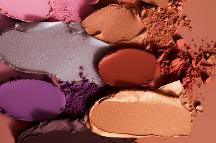 Beauty make-up product smudge, smear or sample texture as abstra, a Beauty & Fashion Photo by Anneleven