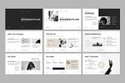 Minimal Business Plan Template, a Brochure Template by ElvinPrint (Thumbnail 2 of 10)