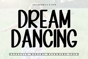 Dream Dancing, a Sans Serif Font by InermediaSTUDIO (Thumbnail 1 of 7)