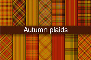 #70 Autumn Plaids | Fall Patterns, a Pattern Graphic by Plaid4You (Thumbnail 1 of 9)