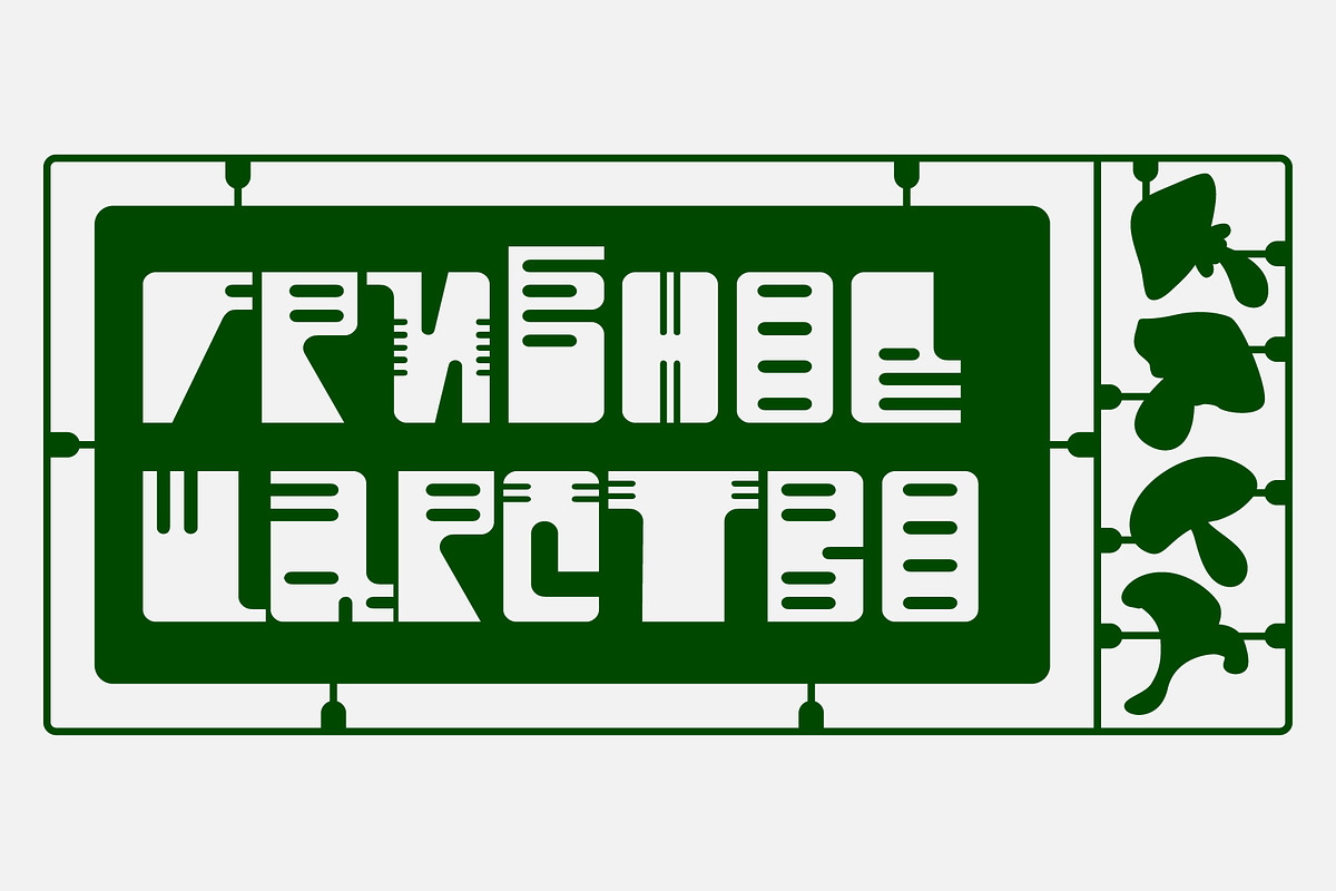 SK Lisovik — Monumental Typeface, a Blackletter Font by Shriftovik Type Foundry (Photo 9 of 14)
