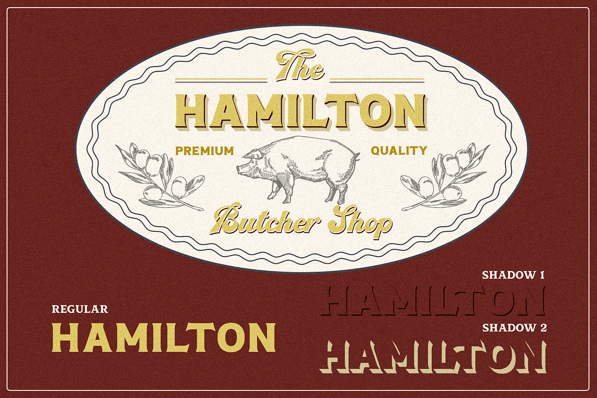 Butcher's Daughter, a Script Font by Larin Type Co. (Photo 7 of 15)