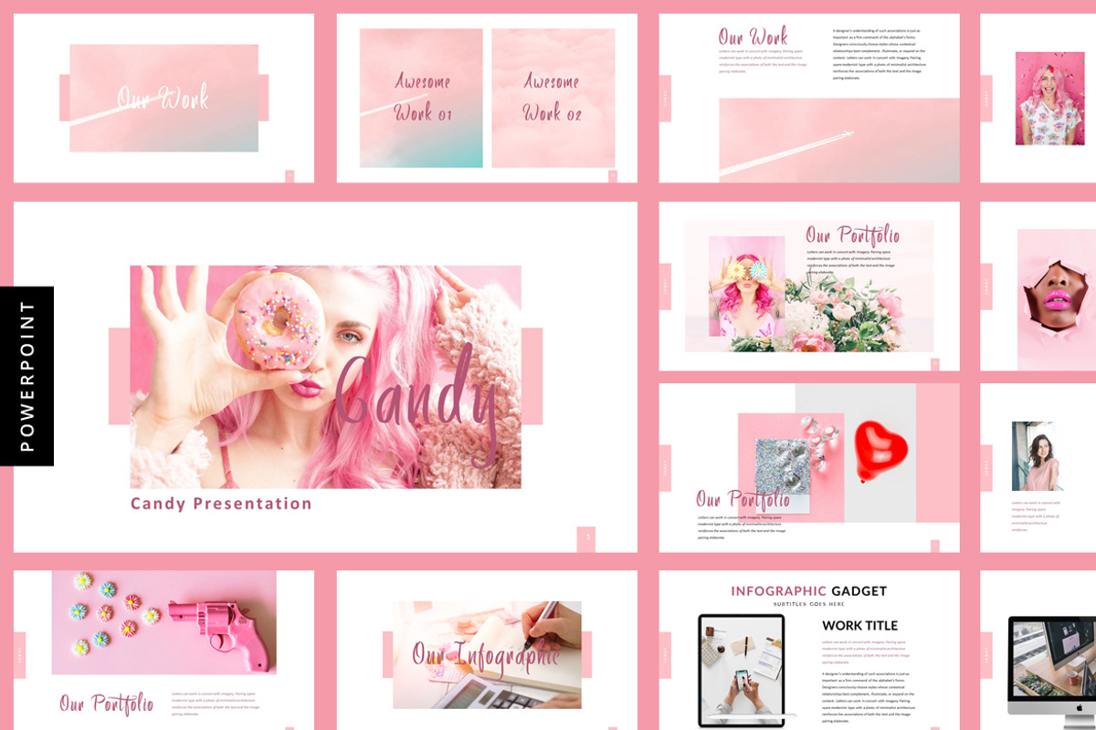 Candy - Powerpoint, a Presentation Template by feydesign (Photo 1 of 9)