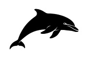 Dolphin Jumping Silhouette Vector bu, an Illustration by Designs_River (Thumbnail 34 of 48)