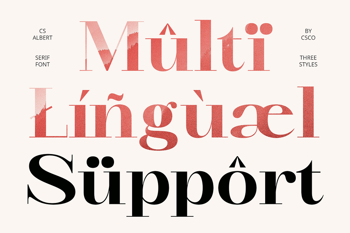 CS Albert – Classic Font, a Serif Font by Craft Supply Co. (Photo 5 of 8)