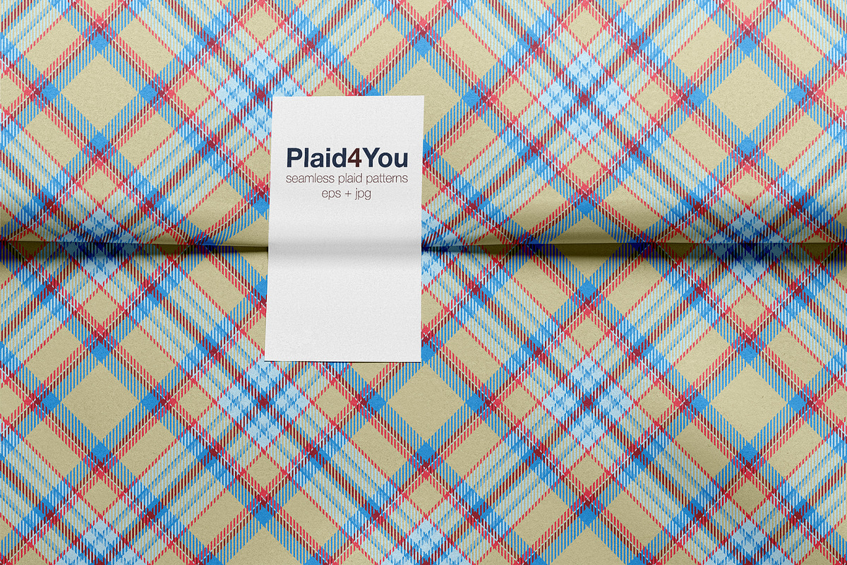 #117 Christmas Checkered Patterns, a Pattern Graphic by Plaid4You (Photo 9 of 11)