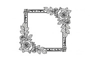 Floral Decorative Frame Vector Bundl, an Illustration by musafir_fashion (Thumbnail 45 of 51)