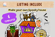 Halloween Activity Pack 80+ elements, an Illustration by Annyillustration (Thumbnail 8 of 9)