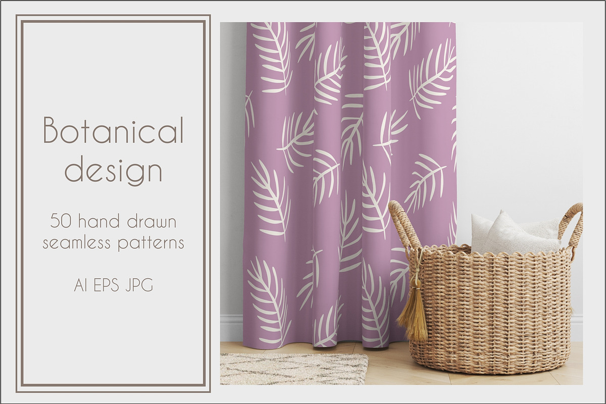 Floral Vector Patterns, a Wallpaper Graphic by Anel_S (Photo 1 of 8)