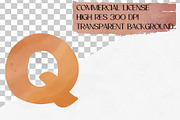 Watercolor Alphabet & Number Clipart, an Illustration by CropUp Creative (Thumbnail 4 of 4)