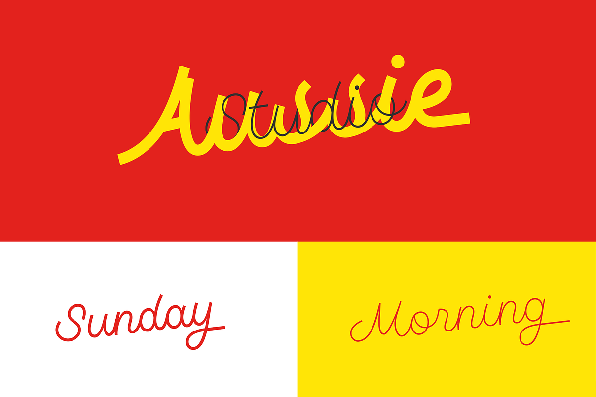 Monotail Script | Monoline Font, a Handwritten Font by Jolicia Type (Photo 11 of 13)