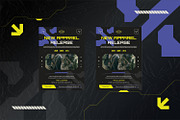Techwear Release - Event Invitation, an Invitation Template by StreaksideStd (Thumbnail 2 of 3)