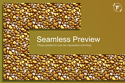 Golden Stones Seamless Pattern, a Pattern Graphic by Forhadx5 (Thumbnail 2 of 9)