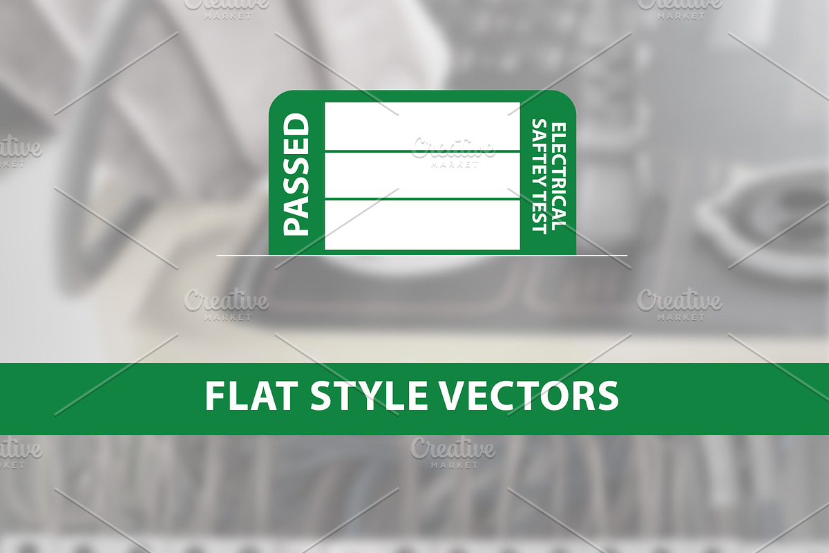 Flat Style Electrician Vectors preview 4