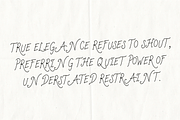 Letters From Rory Whimsical Script, a Script Font by Nonceni (Thumbnail 13 of 15)