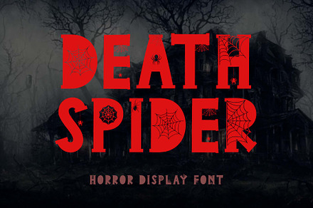 Death Spider, a Handwritten Font by Yoga Letter