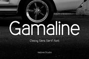 Gamaline - Sans Serif Font, a Sans Serif Font by Vadovastd (Thumbnail 1 of 7)