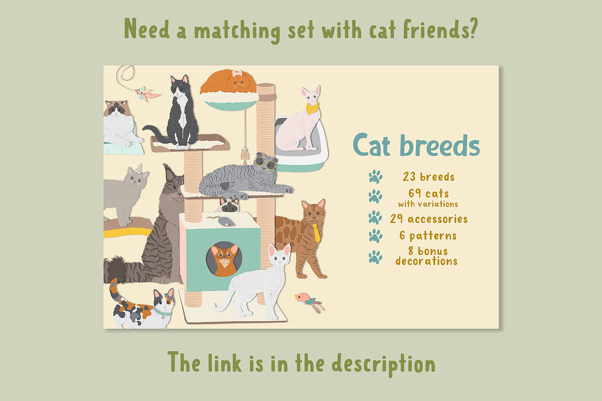 Dog breeds vector clipart, an Object Graphic by Trinibis (Photo 11 of 11)