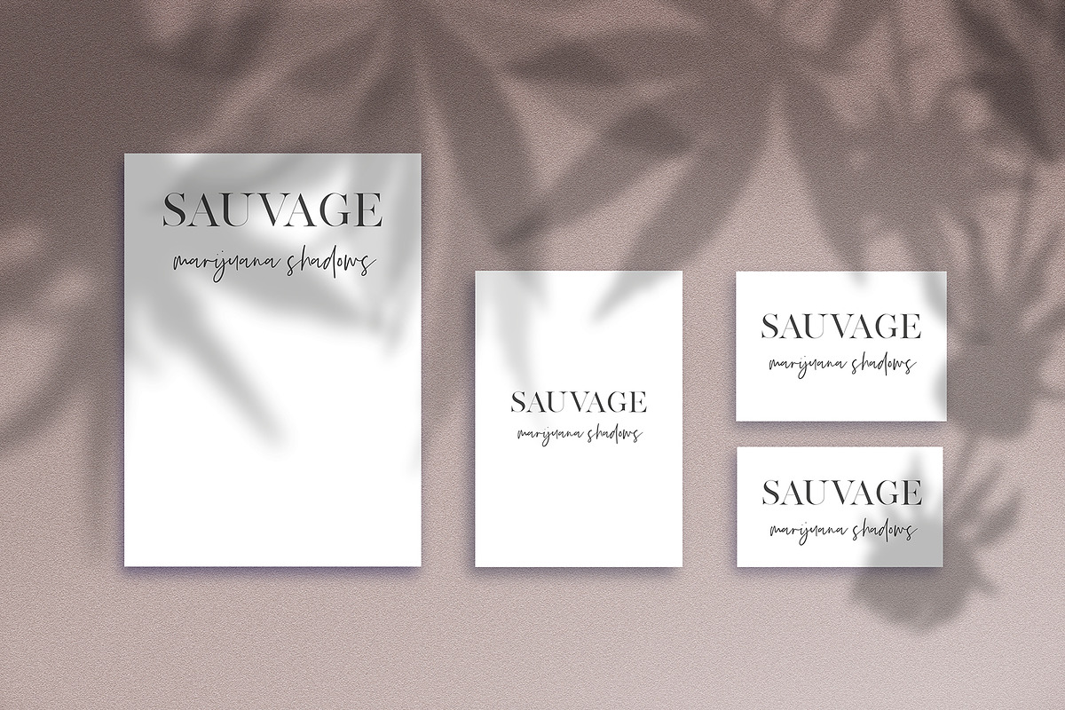 Hemp/Marijuana Shadows & MockUp, a Mockup by Jeanina Vlad (Photo 5 of 17)
