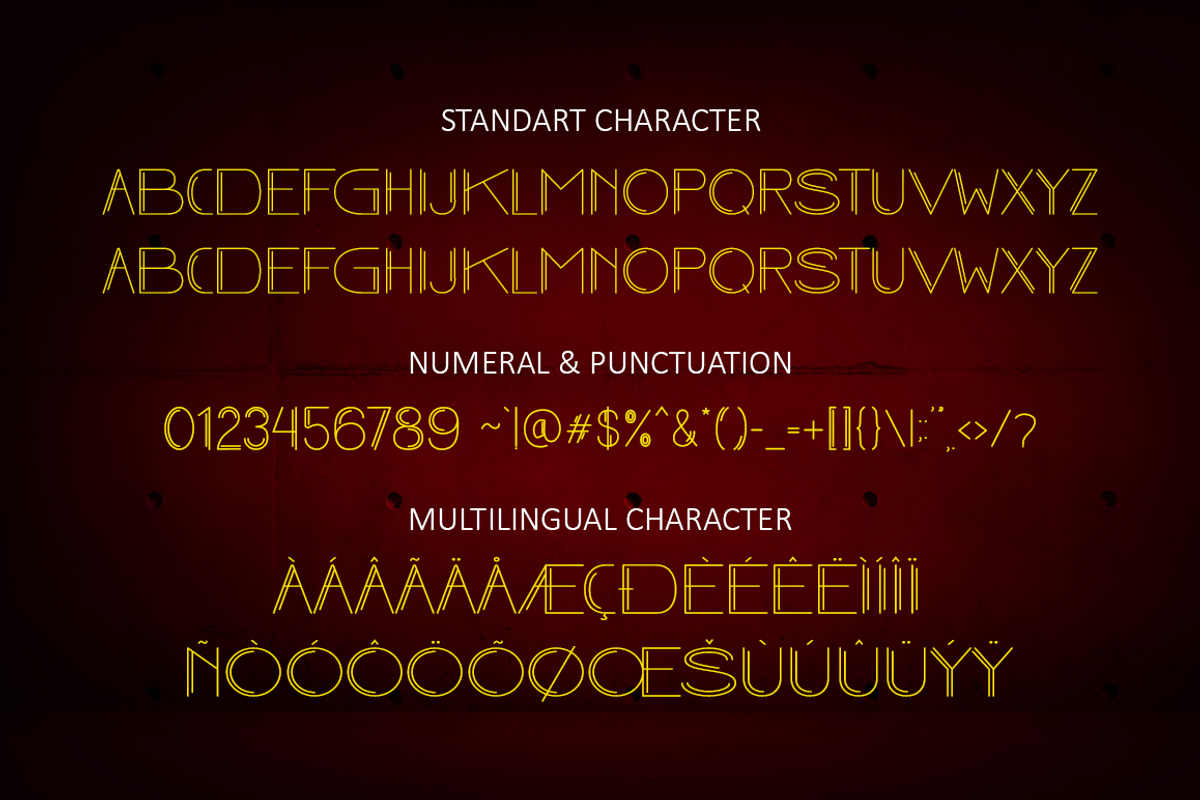 Neon Magic - Retro Sans Serif Font, a Sans Serif Font by Illushvara Design (Photo 7 of 7)