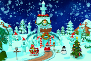 Cartoon Christmas Farm, an Environmental 3D Model by Souchenki (Thumbnail 10 of 29)