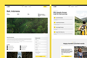 Travel Agency Figma Template, an UI Kit Template by Rozepaars Design (Thumbnail 4 of 5)