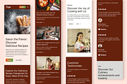 Recipe - Landing Page Template, a Websites & App Template by RPWDS (Thumbnail 2 of 3)