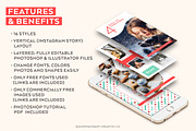 ColorPop Xmas INSTAGRAM STORY Pack, a Social Media Template by Andimaginary Creative Co. (Thumbnail 2 of 6)