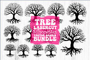 Laser Cut Tree Silhouettes Bundle, an Object Graphic by jahid234 (Thumbnail 1 of 10)