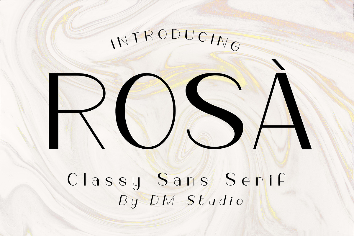 ROSA - Classy Sans Serif