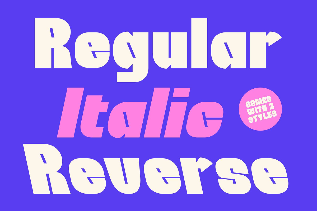 CS Moza – Bold Sans Serif, a Sans Serif Font by Craft Supply Co. (Photo 3 of 8)