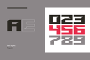 Mecha - block font, a Font by SelfBuild Type (Thumbnail 3 of 13)