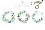 Eucalyptus Watercolor Collection, an Object Illustration by Pati Paints (Thumbnail 6 of 11)