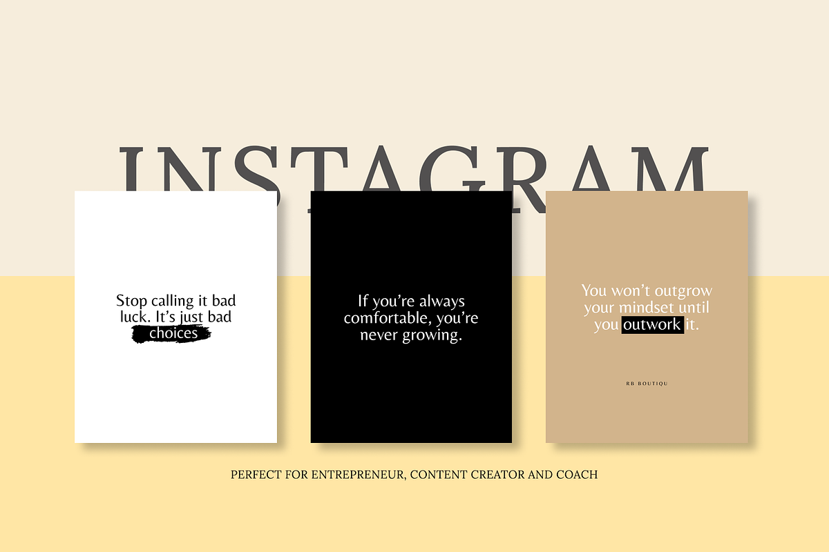 150 Inspiring Instagram Templates preview 6