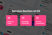 Boosted Service Section UI Template, a Templates & Theme by SquidPixey (Thumbnail 3 of 3)
