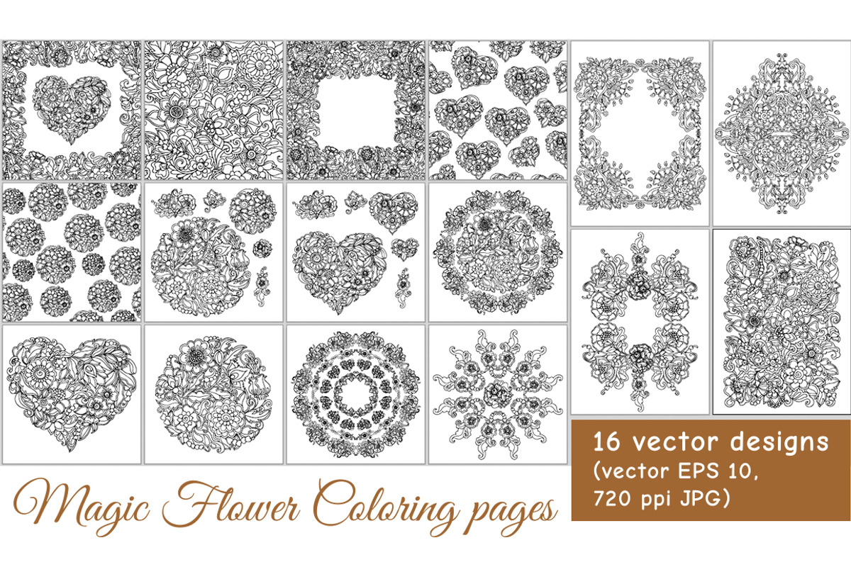 Magic Flowers, an Illustration by Elen-Lane (Photo 2 of 5)